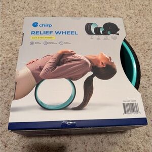 Chirp Relief Wheel for Back and Neck Pain
